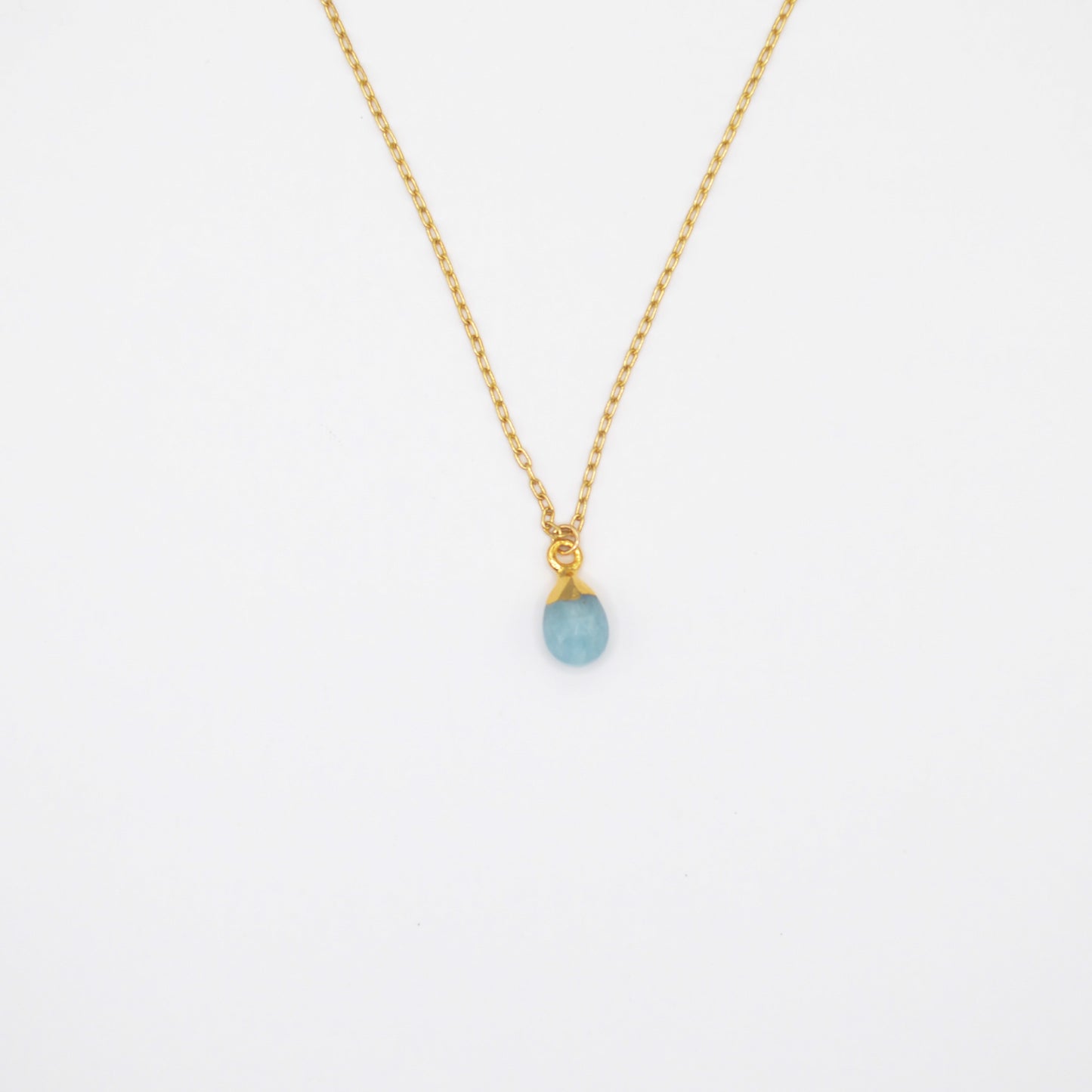 Birthstone Pendant - Aquamarine/March