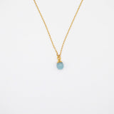 Birthstone Pendant - Aquamarine/March