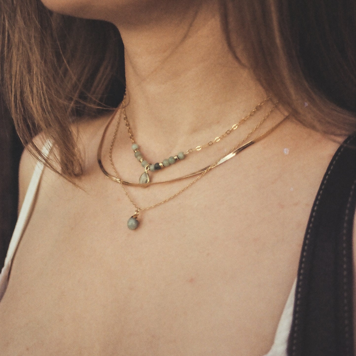 Birthstone Pendant - Aquamarine/March